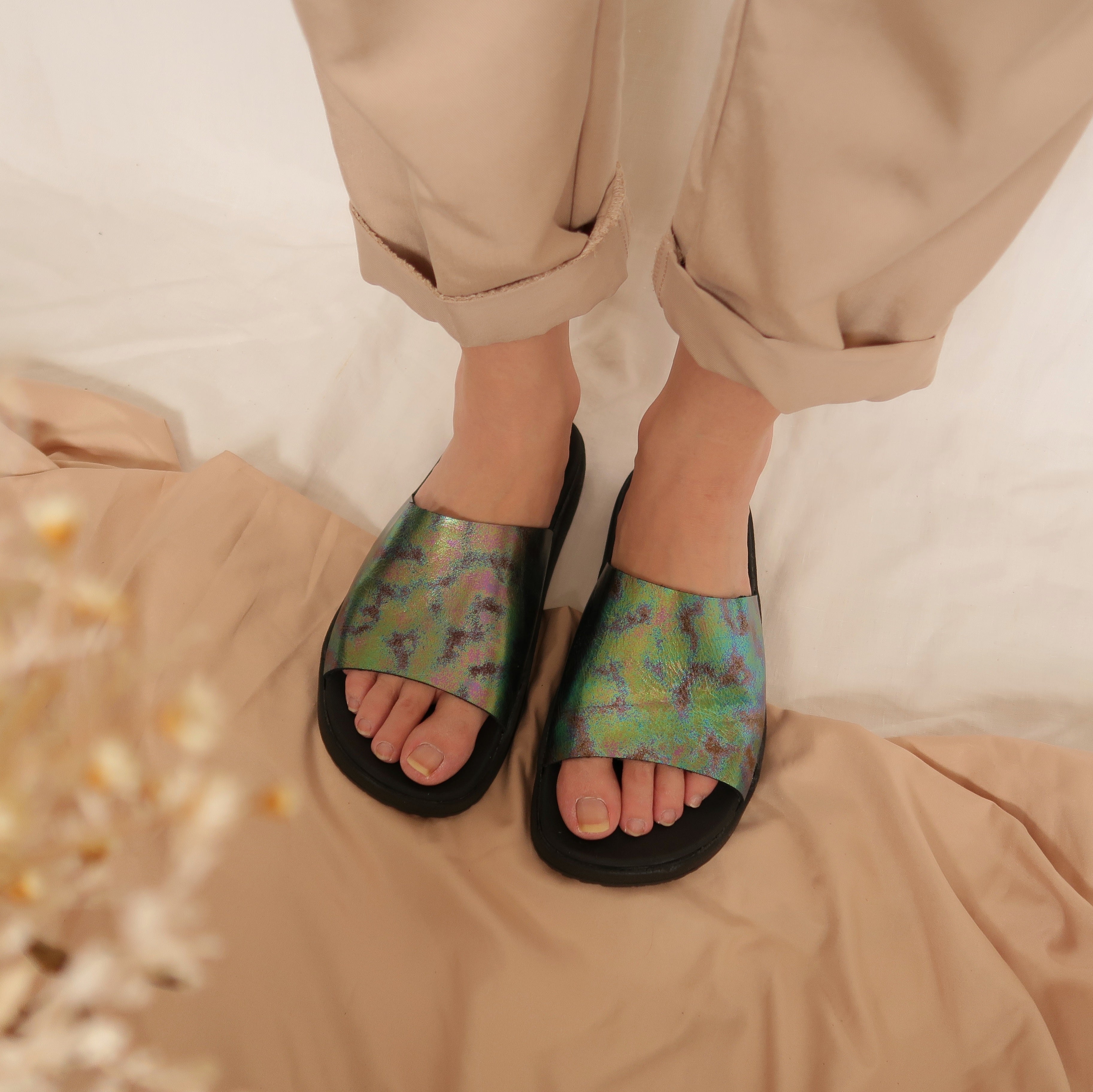 Haru in Deep Dive (Limited Edition) - Sandals - Mercino