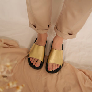 Haru in Gold (Limited Edition) - Sandals - Mercino