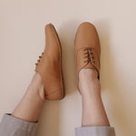 Load image into Gallery viewer, Margaux in Camel - Brogues - Rob and Mara
