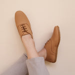 Load image into Gallery viewer, Margaux in Camel - Brogues - Rob and Mara
