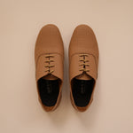 Load image into Gallery viewer, Margaux in Caramel Punched - Brogues - Rob and Mara
