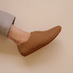 Load image into Gallery viewer, Margaux in Caramel Punched - Brogues - Rob and Mara
