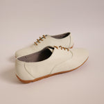Load image into Gallery viewer, Margaux in Two-Tone Ivory - Brogues - Rob and Mara
