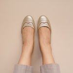 Load image into Gallery viewer, Olivia in Pearl - Ballet Flats - Rob and Mara
