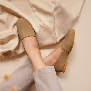 Paige in Beige - Loafers - Rob and Mara