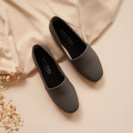 Load image into Gallery viewer, Paige in Stone Gray - Loafers - Rob and Mara
