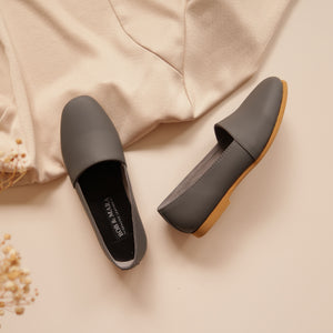 Paige in Stone Gray - Loafers - Rob and Mara
