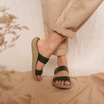 Load image into Gallery viewer, Selina in Olive - Sandals - Mercino

