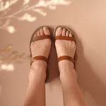 Load image into Gallery viewer, Tanya in Tan - Sandals - Mercino
