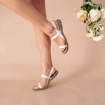 Load image into Gallery viewer, Tanya in White - Sandals - Mercino
