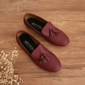 Tokyo in Burgundy - Loafers - Rob and Mara