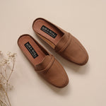 Load image into Gallery viewer, Venice in Cognac Brown - Mules - Rob and Mara
