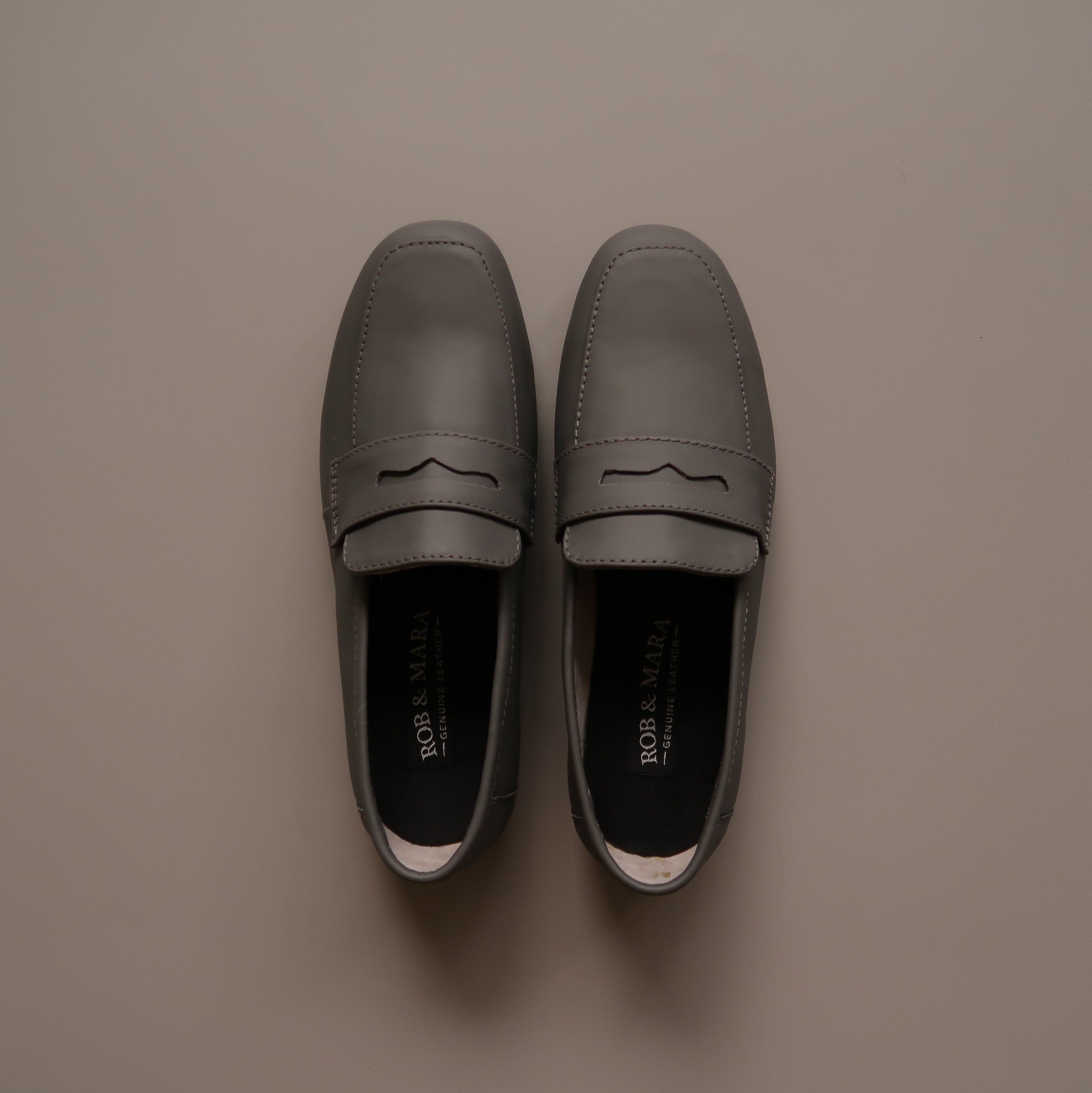 Vienna in Stone Gray - Loafers - Rob and Mara