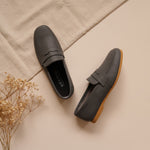 Load image into Gallery viewer, Vienna in Stone Gray - Loafers - Rob and Mara
